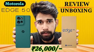 Motorola Edge 50 Unboxing amp Full Review With Pros and Cons 😳 [upl. by Ahsinet]