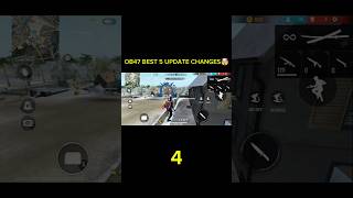 Top 5 Best Chengs ob47 update 🤯😱☠️shorts ytshorts oldplayervsnewplayer ob47advanceserver [upl. by Nylirak]