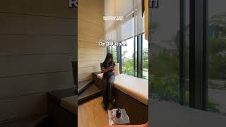 Apartemen 2in1 Activities Modal Rp 1 Juta aja Full Furnished kaya di Video 👀🫶🏻 [upl. by Esorlatsyrc]