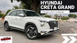 Hyundai CRETA GRAND Alcazar 2023  ¡LA 7 PASAJEROS QUE TODOS QUEREMOS [upl. by Itsyrc]