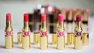 YSL Rouge Volupté Shine OilinStick Lipstick Review [upl. by Christoper]