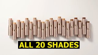 Shades of bareMinerals Complexion Rescue Hydrating SPF25 Foundation Stick 2022 [upl. by Rolanda393]