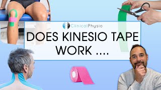 Does Kinesio Tape Actually Work  Expert Physio Reviews the Evidence on KTape [upl. by Templa]