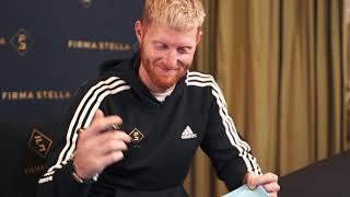 BEN STOKES SIGNS FOR FIRMA STELLA  BEHIND THE SCENES [upl. by Lyret]