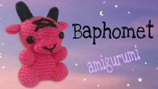 Baphomet tejido a crochet amigurumi  tutorial ganchillo [upl. by Gibbon330]