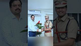 IG Ashok Kumar IPS Meets Kommi Prathap Siva Kishore IPS police ips  Ap Smart News [upl. by Idak]