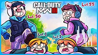 Modern Warfare 3 but we ruin Lvl 1 players fun [upl. by Halsey]