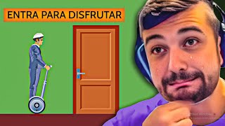 PUERTA CON SORPRESA  Happy Wheels [upl. by Akired]