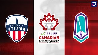 HIGHLIGHTS Atlético Ottawa vs Pacific FC May 8 2024  TELUS Canadian Championship [upl. by Aieken]