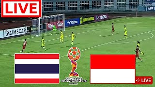 Indonesia vs Thailand u19 Live Football  The final Asia AFF U19 youth championship 2024 [upl. by Ysset]