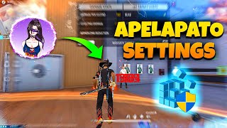 ApelapatoGo Apelapato Revealed His BEST Settings 🔥 [upl. by Dory97]