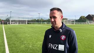 Jack Beesley reflects on the squads defeat against Partick Thistle in the Sky Sports Cup [upl. by Goldarina]