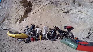 Fat Bikes and Packrafts in the Desert A 9 Day Bikerafting Adventure [upl. by Irrol]