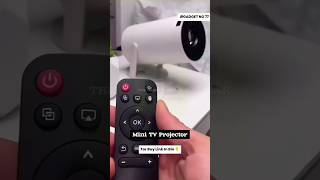 Mini TV Projector 🤩 shorts gadget gadgets [upl. by Einnob]