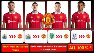 Manchester united All Latest Transfer News  Transfer Confirmed amp Rumours  Man united Transfer News [upl. by Esbensen]