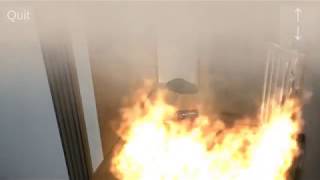 Google ARCore Mixed Reality Smoke and Fire Evacuation amp Rescue Training App [upl. by Gnemgnok678]