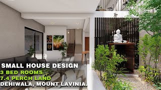 3 Bed rooms House Design  Mount Lavinia  Sri Lanka  2024 [upl. by Monk]