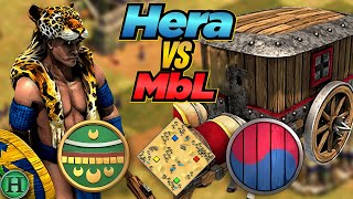 Aztecs vs Koreans  1v1 Arabia  vs MbL  AoE2 [upl. by Hadrian]