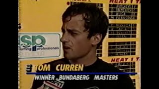 1990 Bundaberg Surf Masters Burleigh Heads Australia Tom Curren [upl. by Selegna]