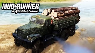 🚚SPINTIRES MUDRUNNER  KRAMER KL 200 🚥🚛THRUSTMASTER T300RS GAMEPLAY🚨 [upl. by Mcguire124]