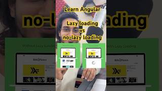 Lazy Loading vs NoLazy Loading in Angular  Explained in Simple Terms [upl. by Eesyak]