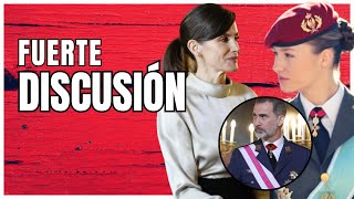 Leonor Y Letizia TIENEN UNA FUERTE BRONCA ANTES DE LA PASCUA MILITAR POR PROHIBICIONES DE Letizia [upl. by Callum437]