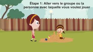 Entraînement aux Compétences Sociales pour Enfants  comment demander a un ami de jouer [upl. by Eetsirhc]