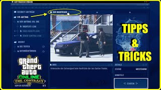 VIP Auftrag der Nachtclub Tippst und Tricks GTA 5 Online The Contract Dlc [upl. by Lev]