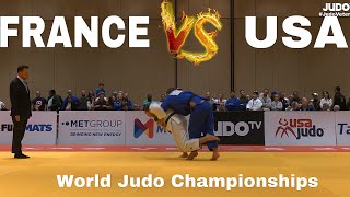 PICOZZO USA vs PLANTARD FRA 18 world judo championships 2024 [upl. by Feerahs]