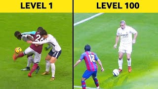 Football Skills Level 1 to Level 100 [upl. by Kumagai]