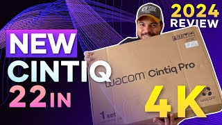 New CINTIQ 22 4k 2024 Is That Really Good Unboxing  Review as Artist [upl. by Alegnasor595]