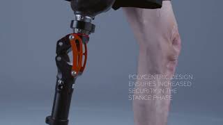 Polycentric pneumatic Knee Joint 6Н23 [upl. by Ahnavas722]