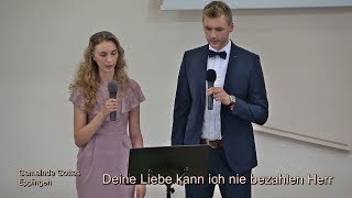 Deine Liebe kann ich nie bezahlen Herr [upl. by Lesh]