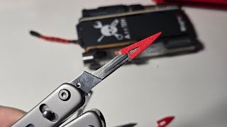 Scalpel blades in multitools [upl. by Neved]