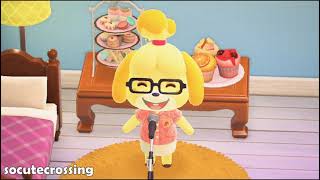 Animal Crossing ISABELLE SINGING BUBBLEGUM KK  Happy Home Paradise ACNH New Horizons NPC [upl. by Fontes]