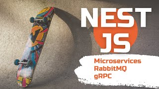 Nestjs Microservices RabbitMQ gRPC Example [upl. by Fawnia]