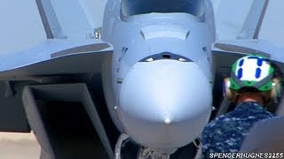 2012 NAF El Centro Air Show  FA18E Super Hornet Demo amp Legacy Flight [upl. by Ynnelg]