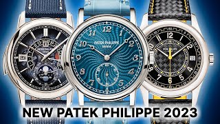 NEW Patek Philippe 2023 Watches REVEALED Aquanaut Caltatrava Pilot Grand Complications amp More [upl. by Duvall]