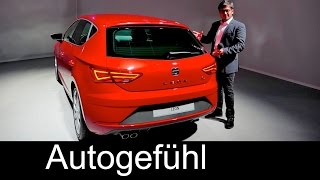 Seat Leon FR amp Xcellence Facelift Feature Review ExteriorInterior 2017 new neu [upl. by Ternan667]