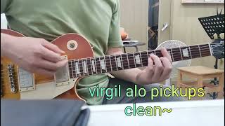 mojo pickups nos wire pickup set vs virgil arlo pickup sound test [upl. by Colt]