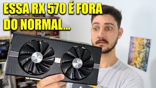 A RX 570 MAIS PODEROSA QUE EU JÁ VÍ DESANIMEI COM MINHA RX 580 [upl. by Susan]