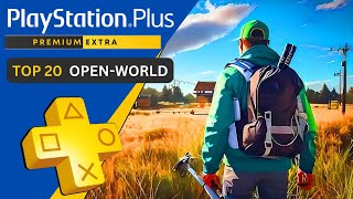 Top 20 Open World Games on PlayStation Plus Extra amp Premium  2024 [upl. by Tove391]