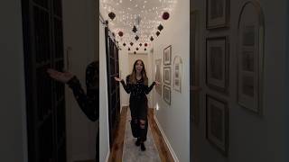 DIY Christmas Hallway🎄🌟 Products used linked in bio on my Amazon Storefront 🔗 [upl. by Philippe20]