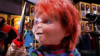 Chucky at the Toy Factory  Childs Play 2  CLIP [upl. by Rem820]