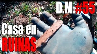 Casa en ruinas detector de metales Deus XP  Detección Metálica ep 55 [upl. by Frohne255]