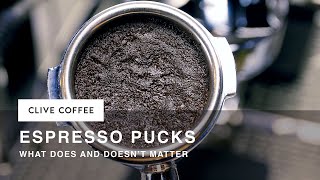 Espresso Pucks What Matters amp What Doesnt [upl. by Sivek486]