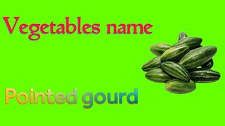 Pointed gourd ko hindi mein kya bolate hain  Pointed gourd meaning in hindi  Pointed gourd  परवल [upl. by Ruhtua]