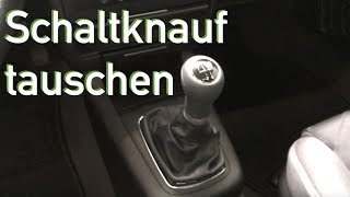 Schaltknauf tauschen ausbauen Audi A3 8l [upl. by Lyret]