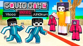 Playing SQUID GAME In Minecraft [upl. by Rehpotirhc]