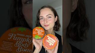 Honest Thoughts of Trader Joe’s Pumpkin Body Butter amp Scrub 🎃 bodycare traderjoes shorts [upl. by Anagnos]